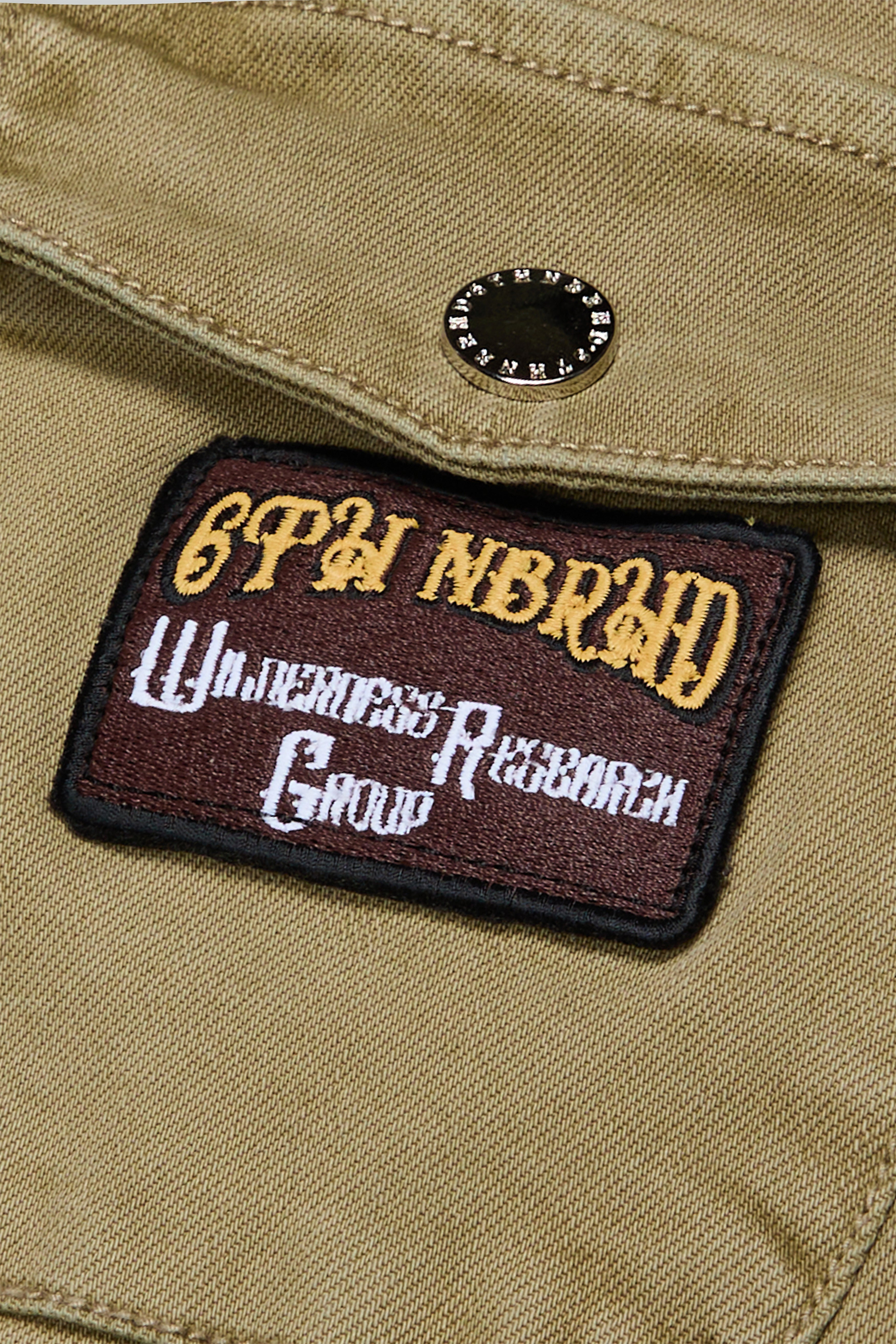 6thNBRHD BUTTON DOWN "SAFARI" KHAKI