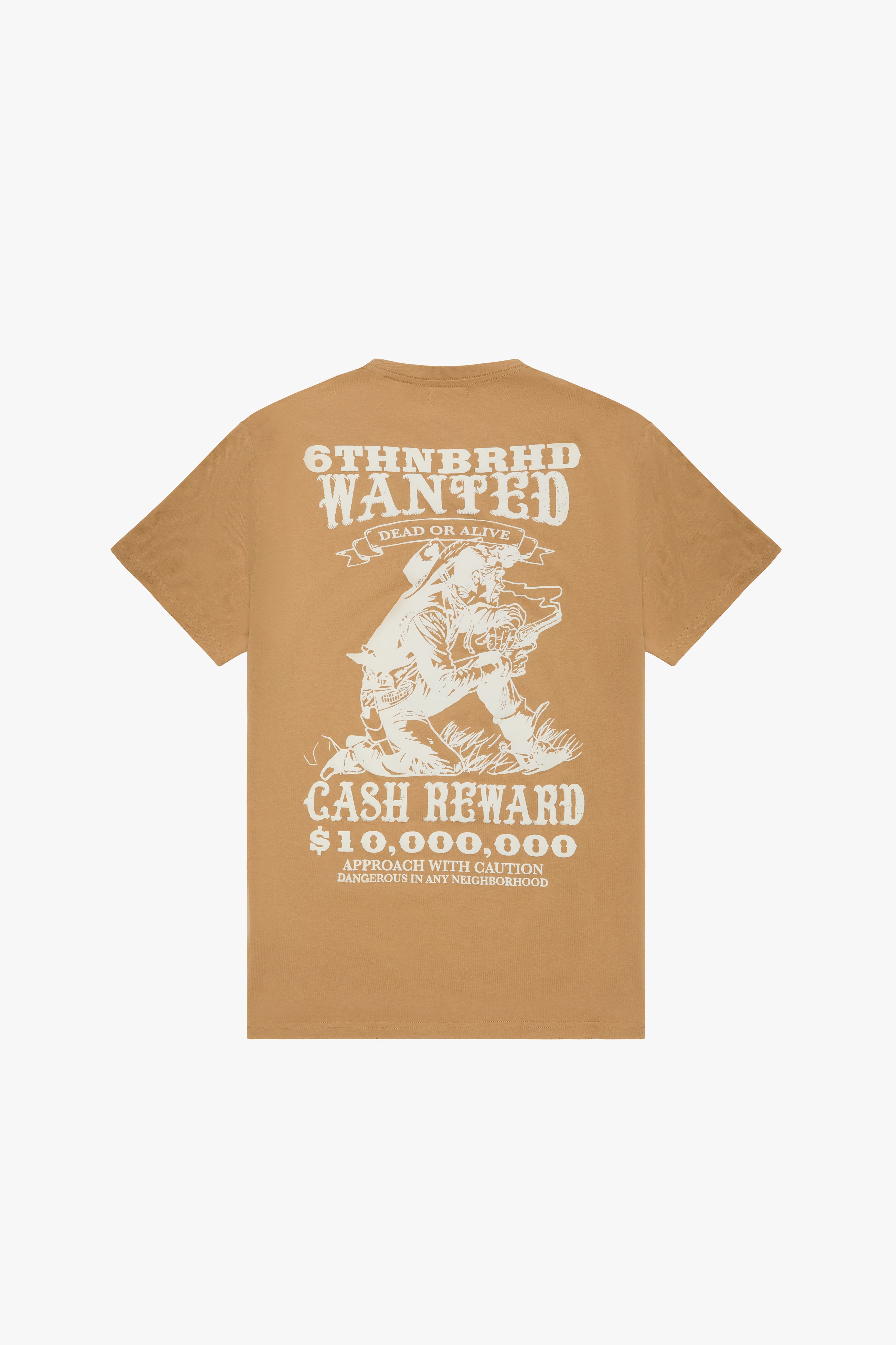 6thNBRHD TEE "BANDIT" WHEAT