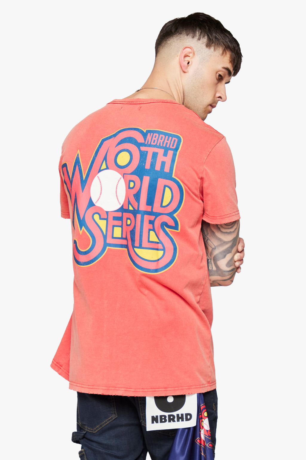 6thNBRHD TEE "SERIES" RED
