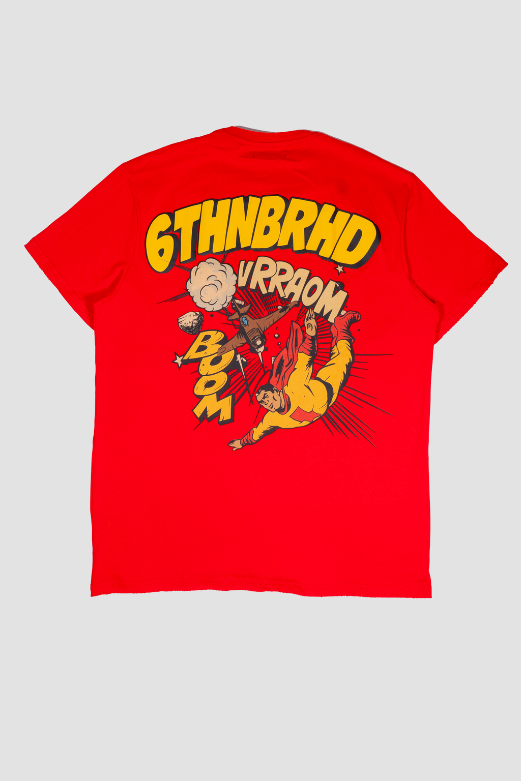 6thNBRHD TEE "HERO" RED