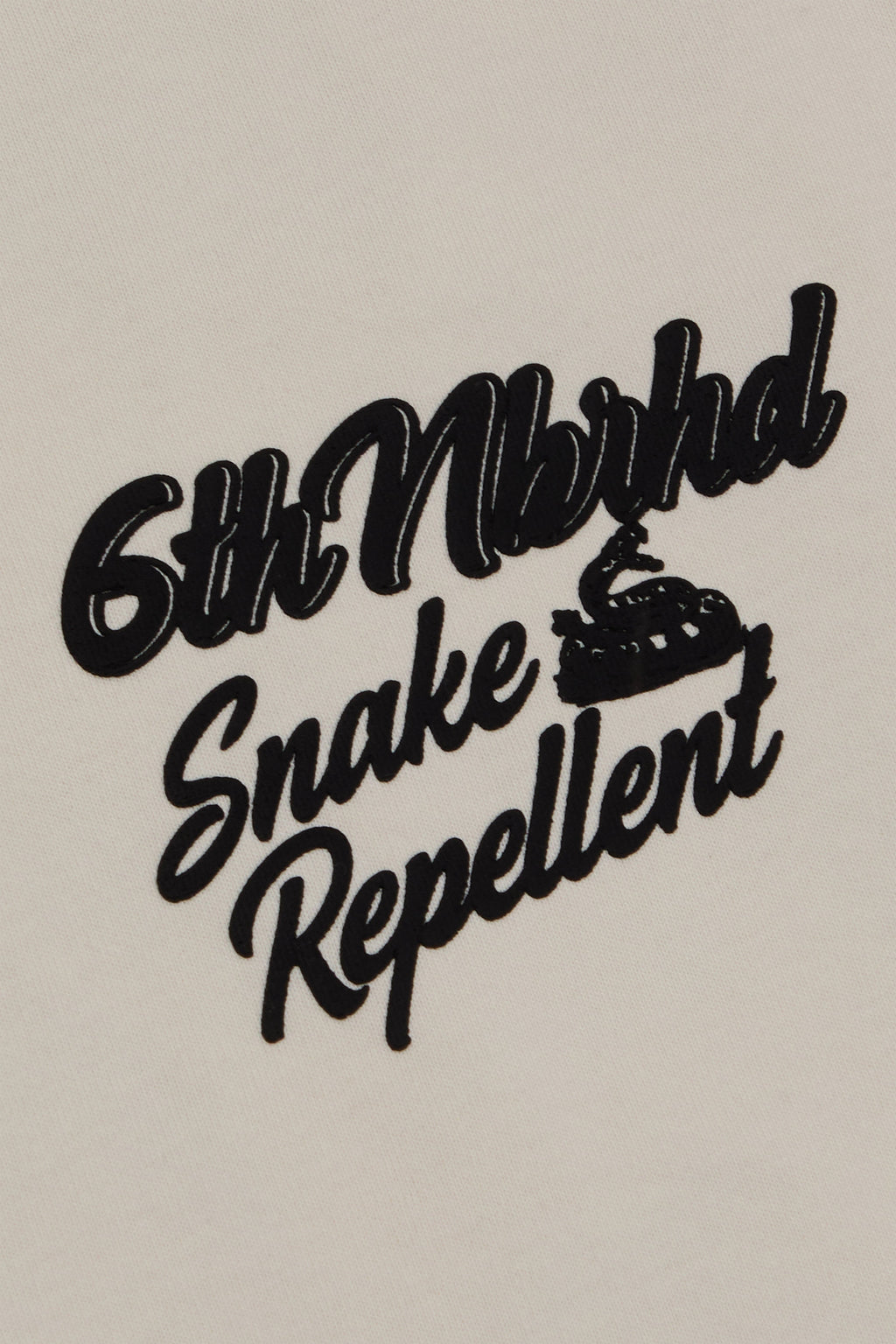6thNBRHD TEE "SNAKE REPELLENT" CREAM