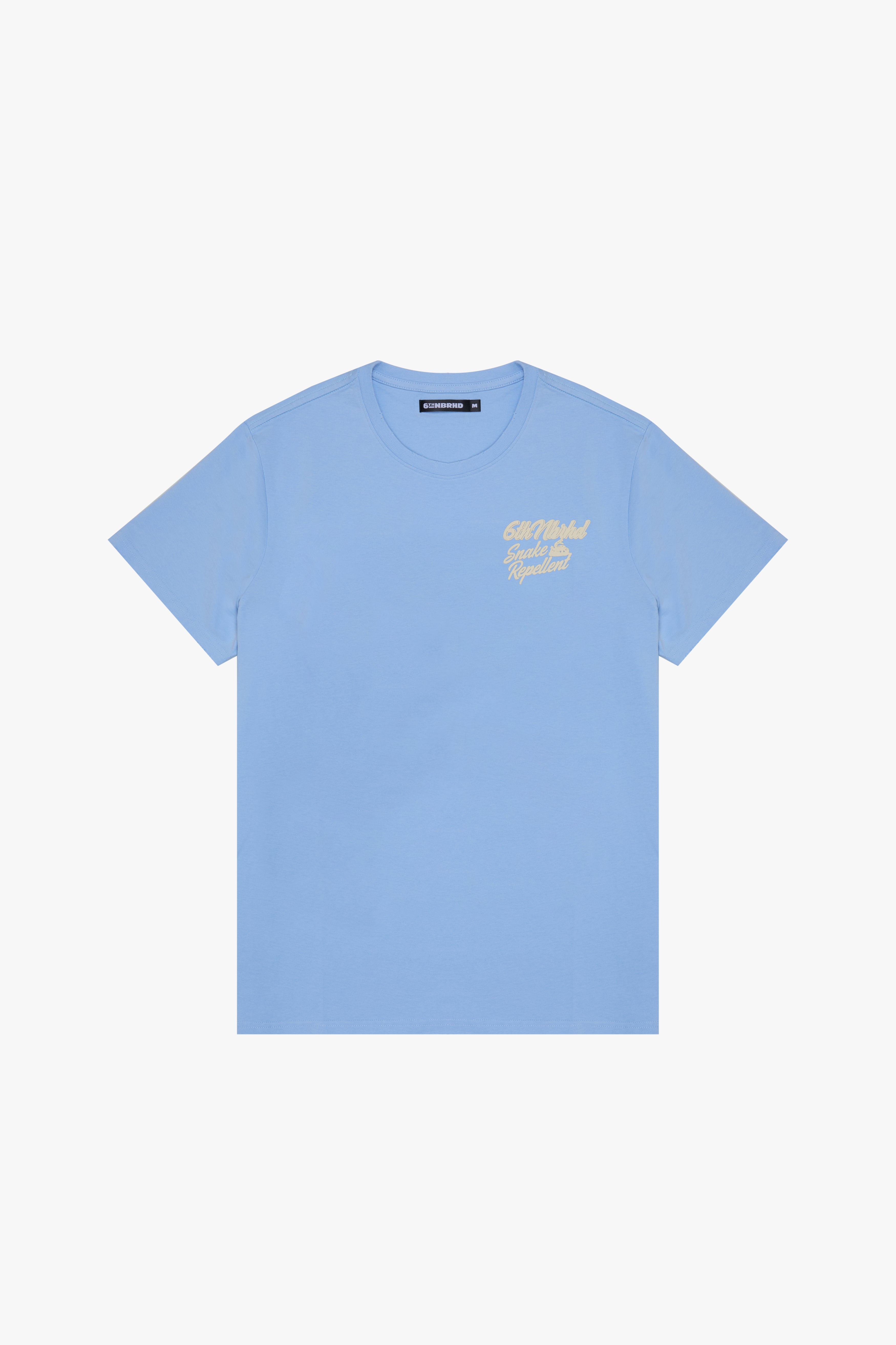 6thNBRHD TEE "SNAKE REPELLENT" SKY