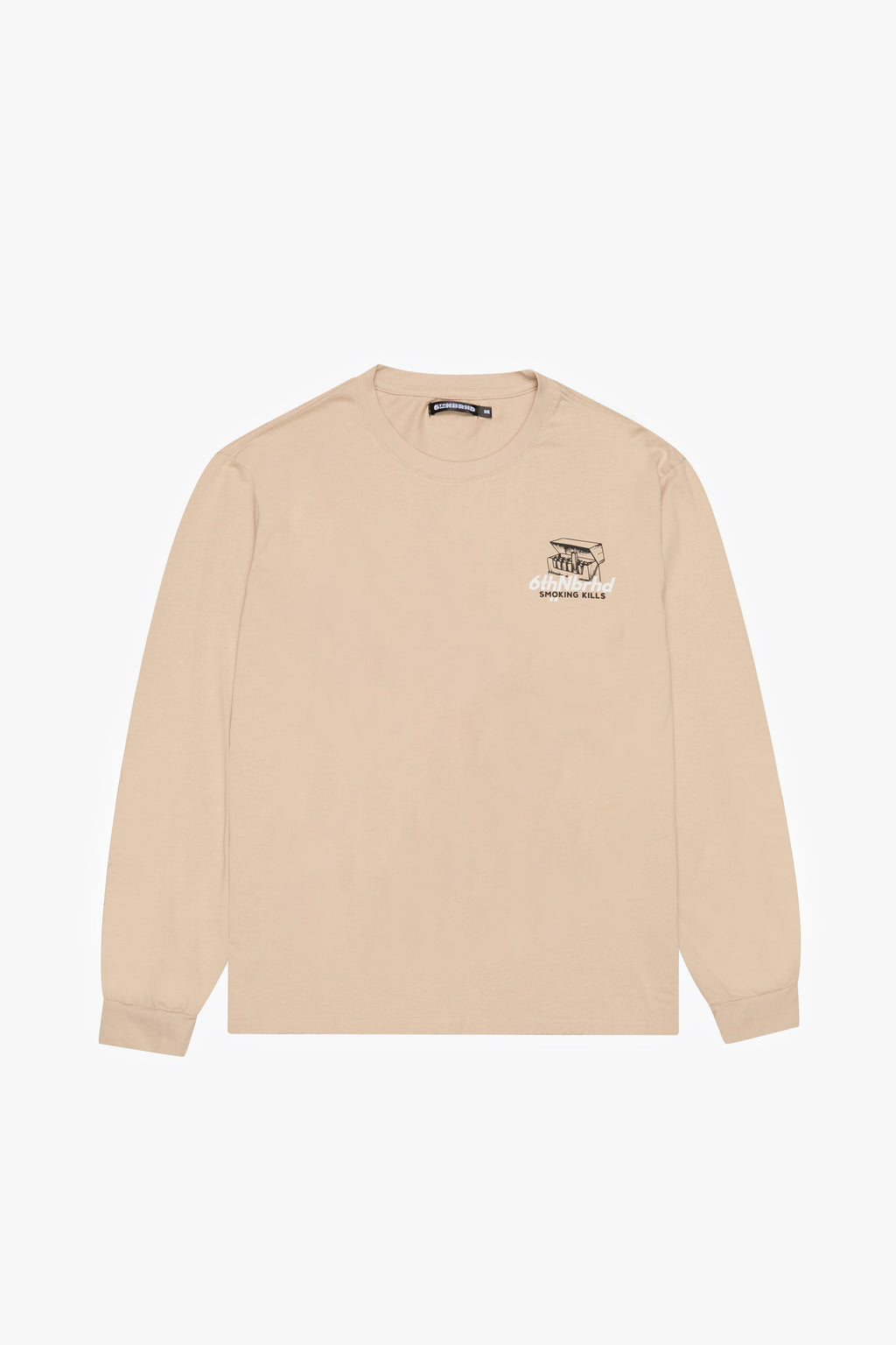 6thNBRHD LONG SLEEVE TEE "THE DOC" CREAM