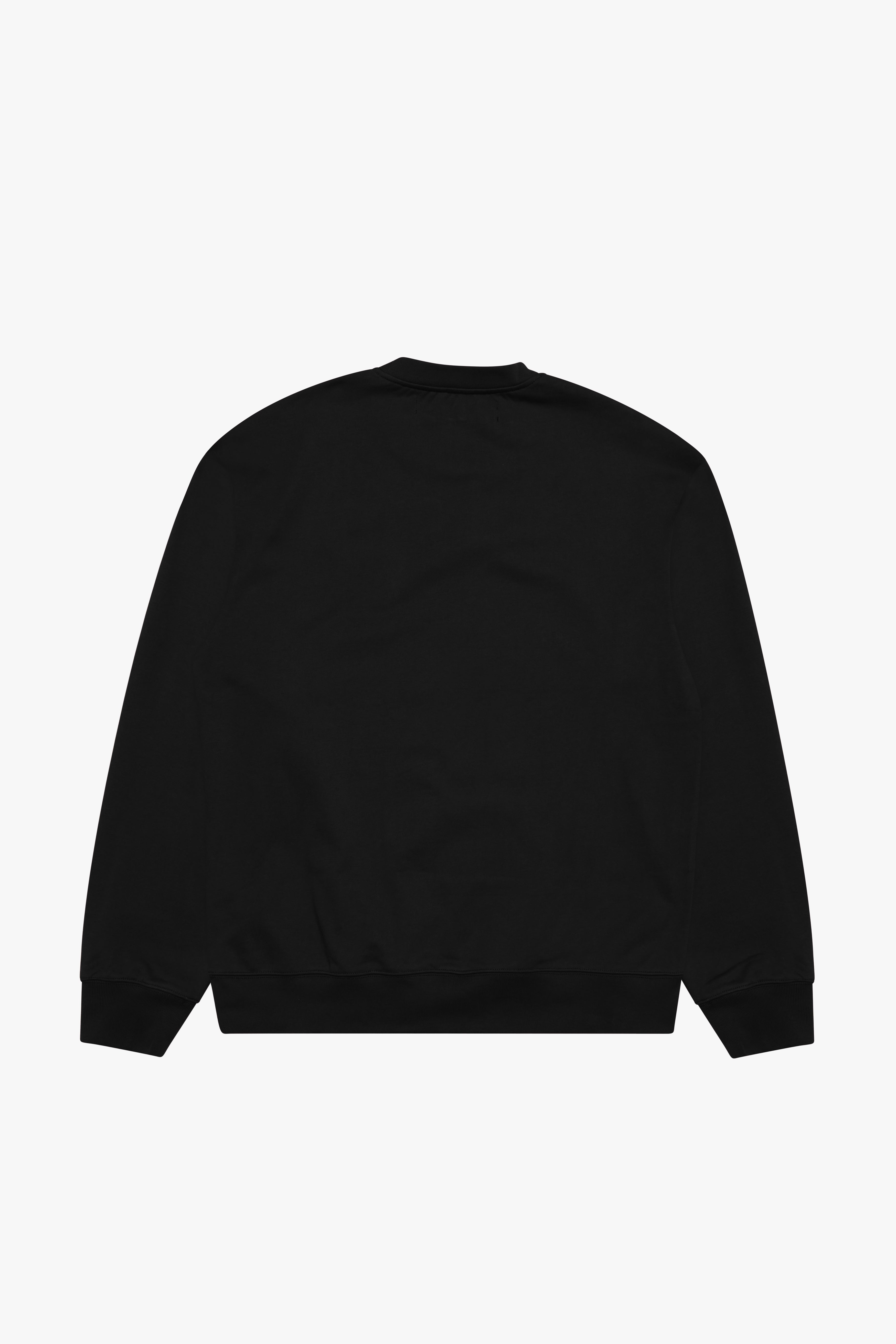 6thNBRHD CREWNECK "ESNTL 2.0" BLACK