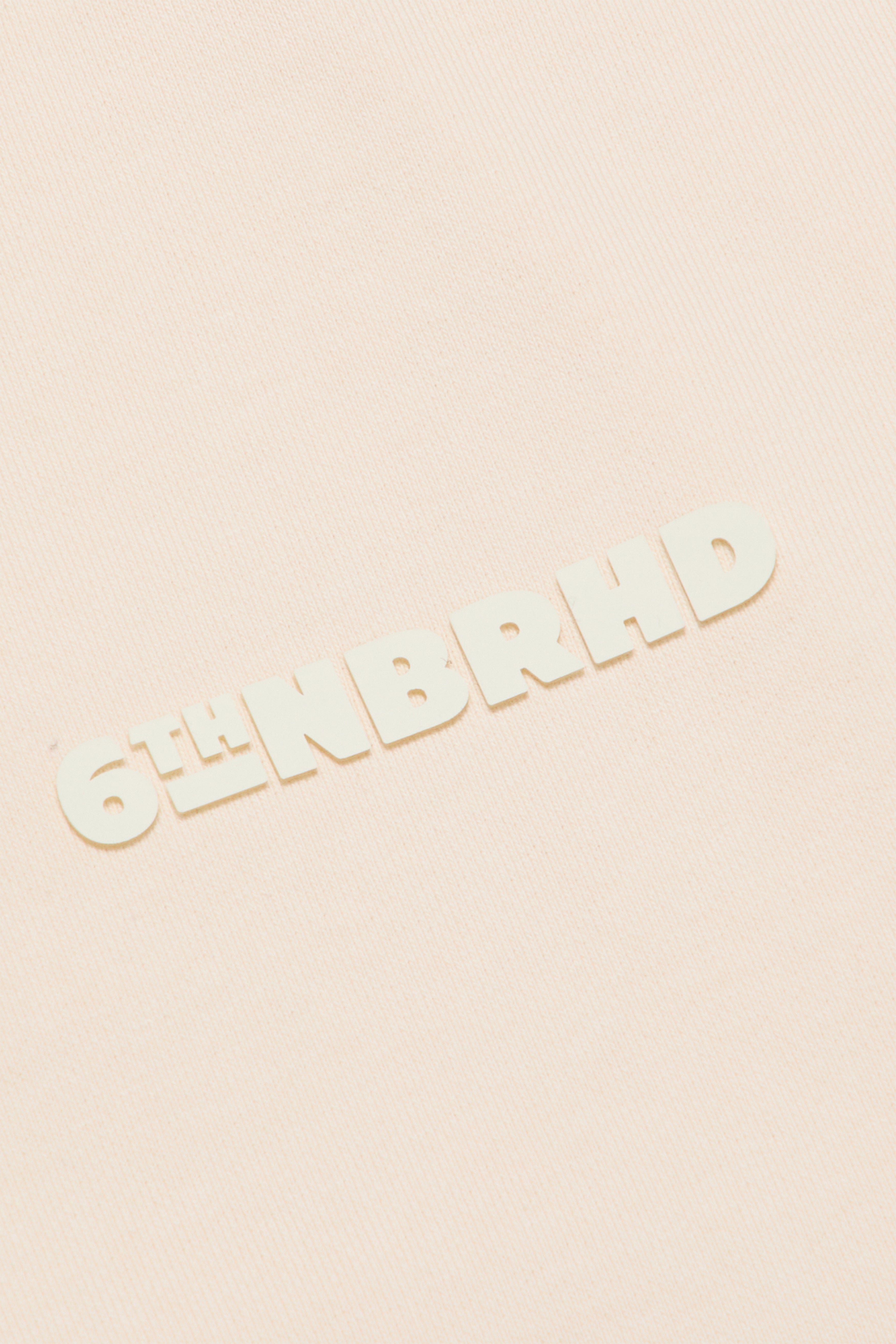 6thNBRHD CREWNECK "ESNTL 2.0" CREAM