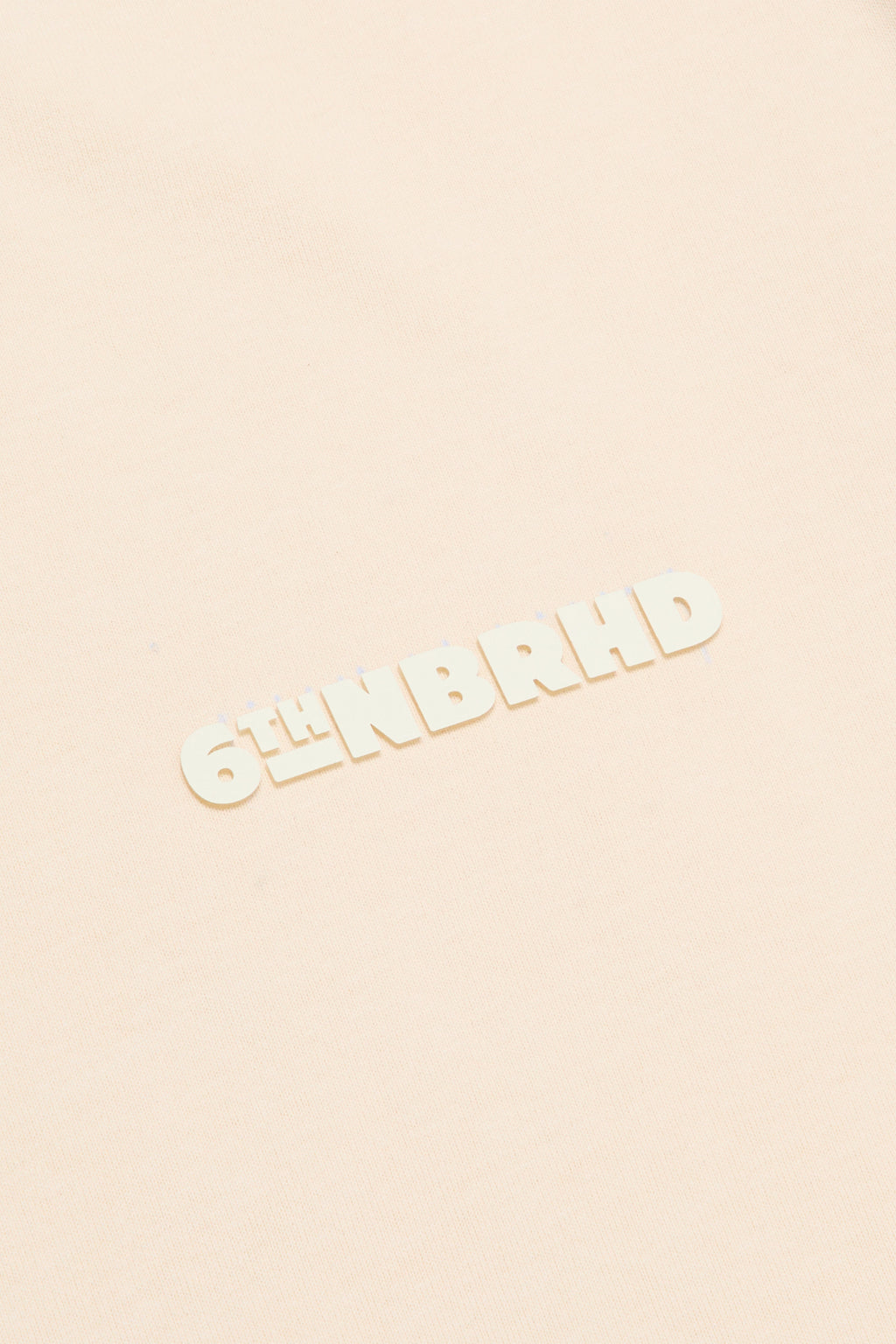 6thNBRHD TEE "ESNTL 2.0" CREAM