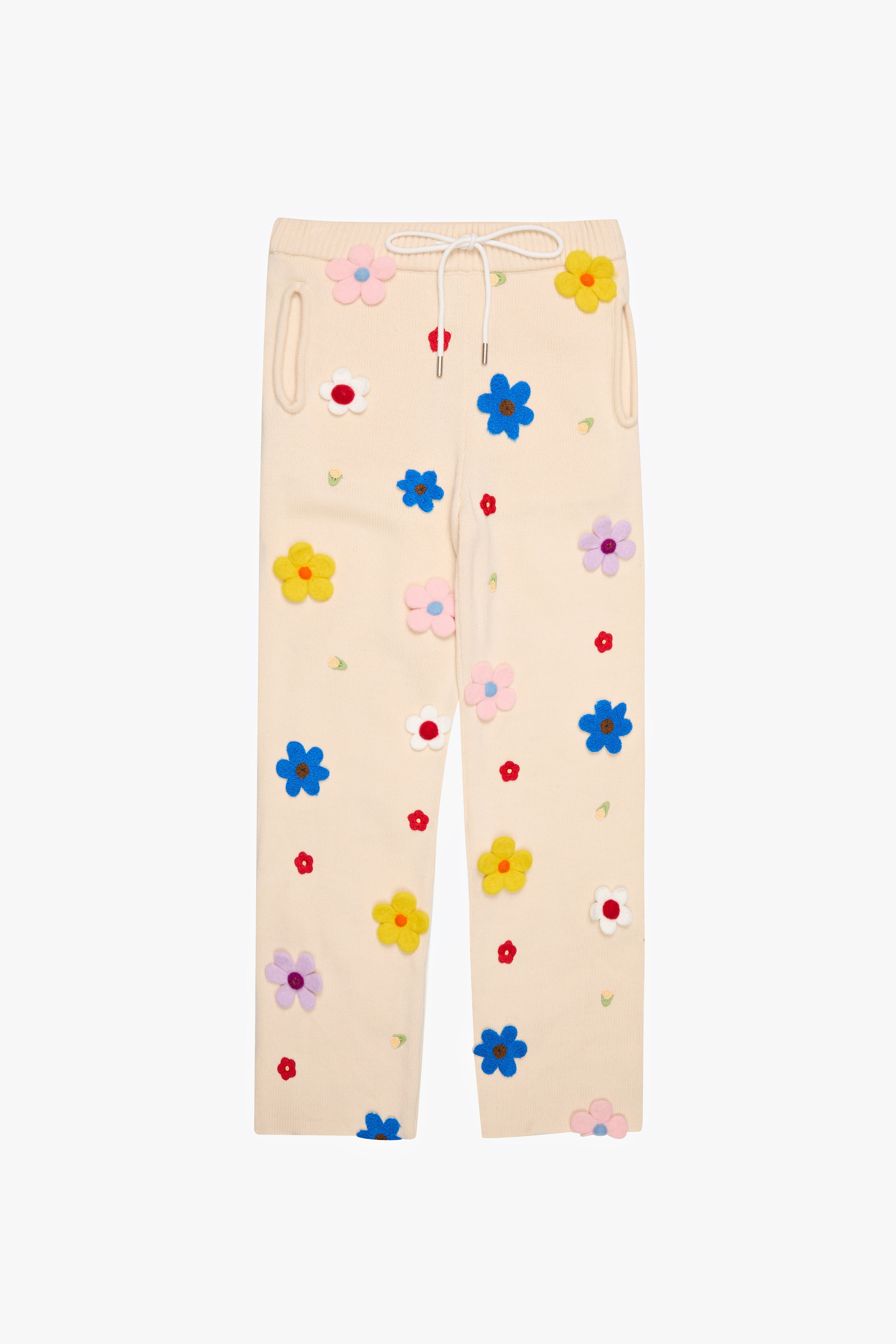 6thNBRHD PANTS "BLOOM" CREAM