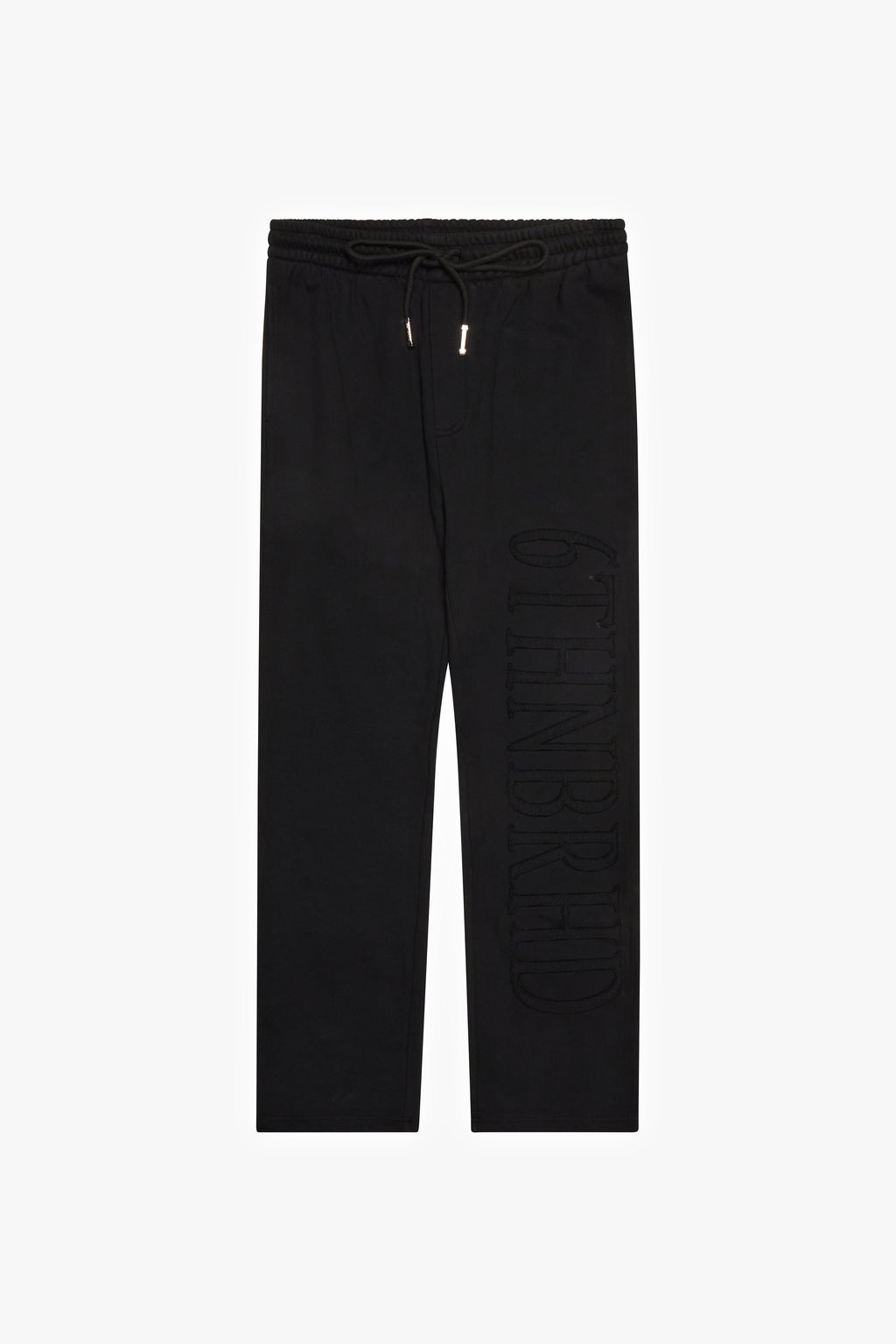 "MEMBER" RELAXED FIT PANTS - BLACK