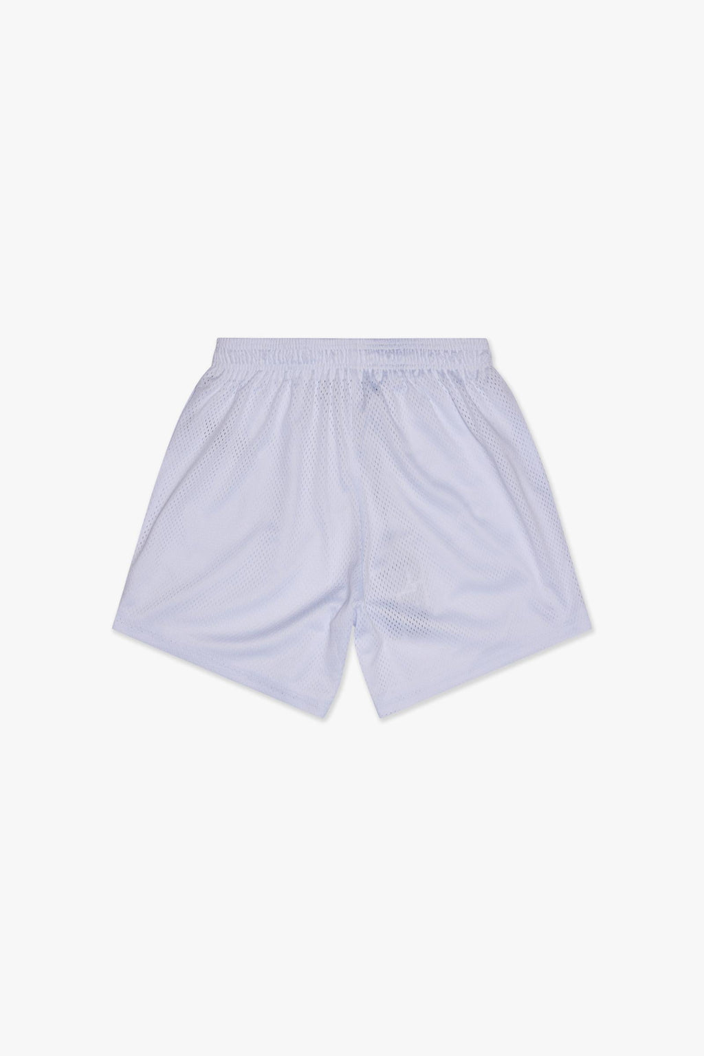 "TRY-OUTS" MESH SHORTS - WHITE