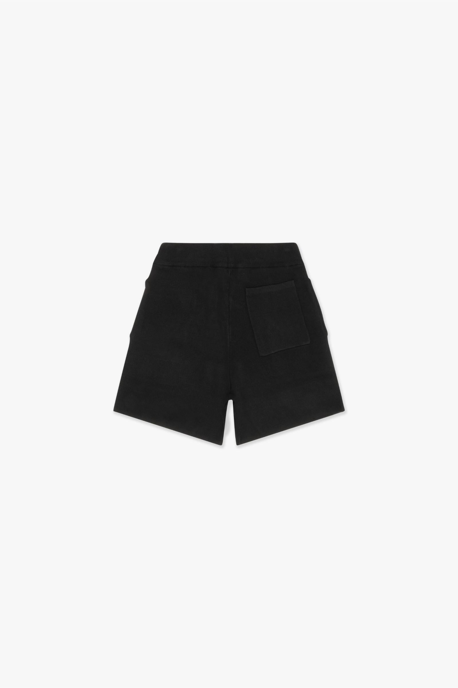 "WAVES" - SHORTS BLACK