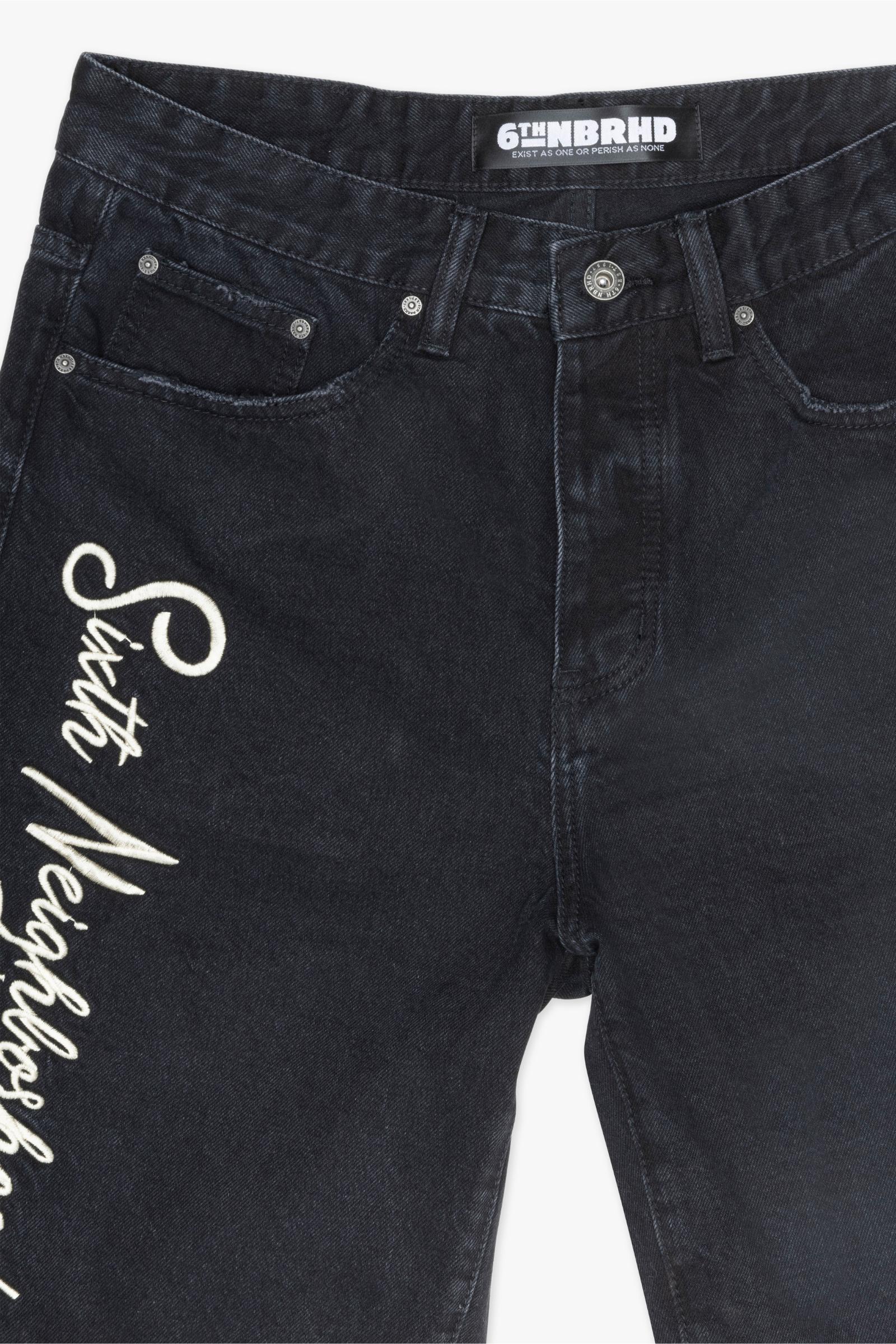 "TIDES" - SHORTS BLACK