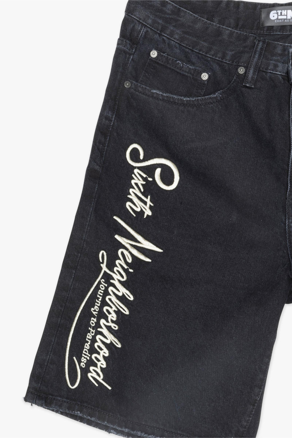 "TIDES" - SHORTS BLACK