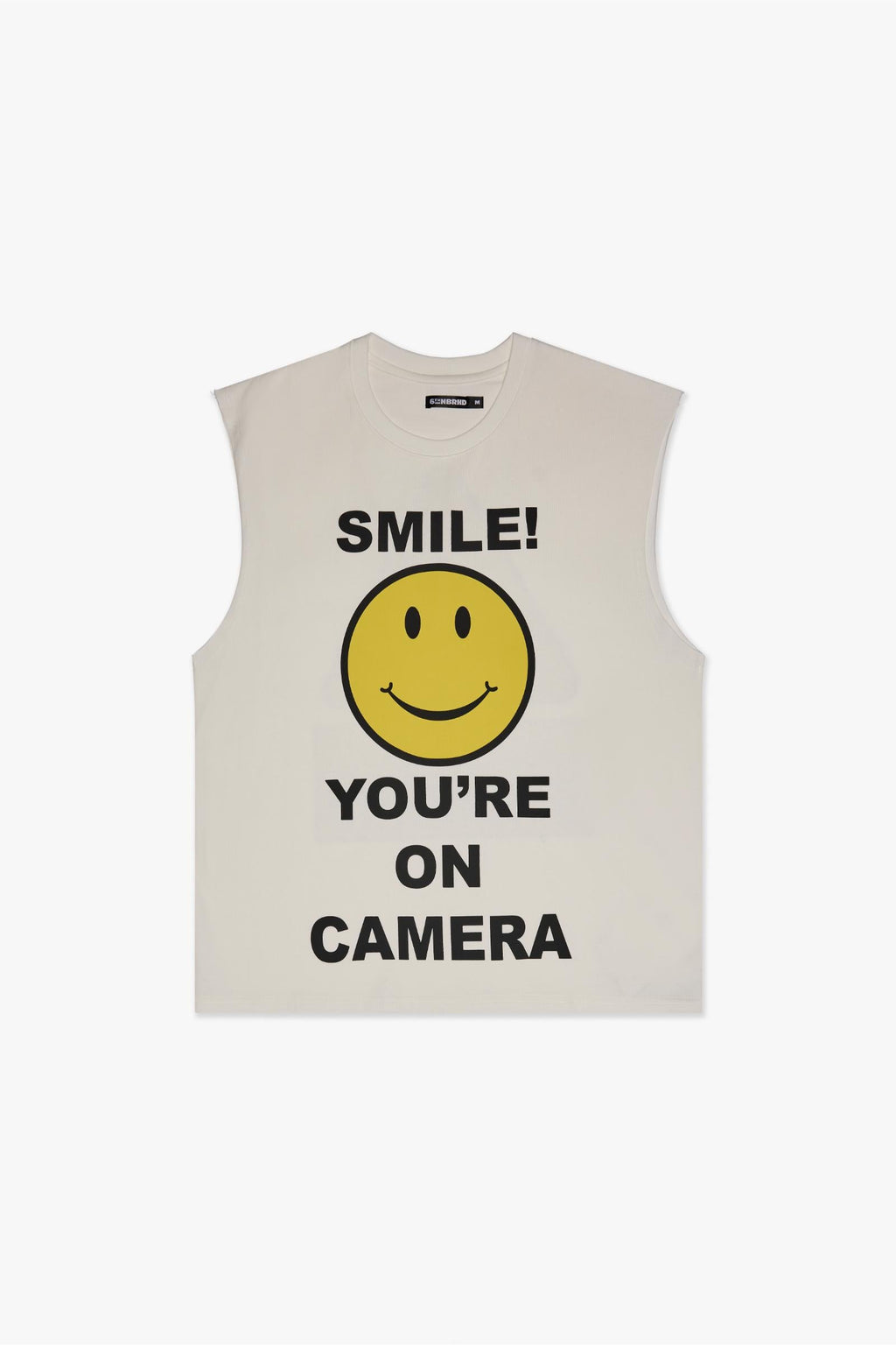 NOTICE SLEEVELESS TEE - WHITE