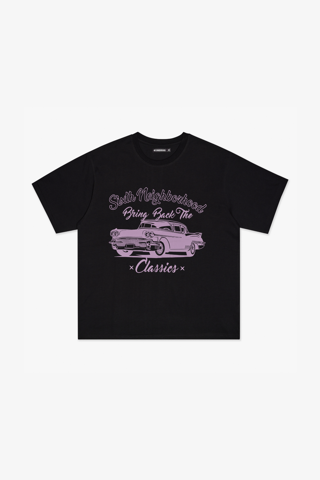"CLASSIC IS BACK" TEE - BLACK