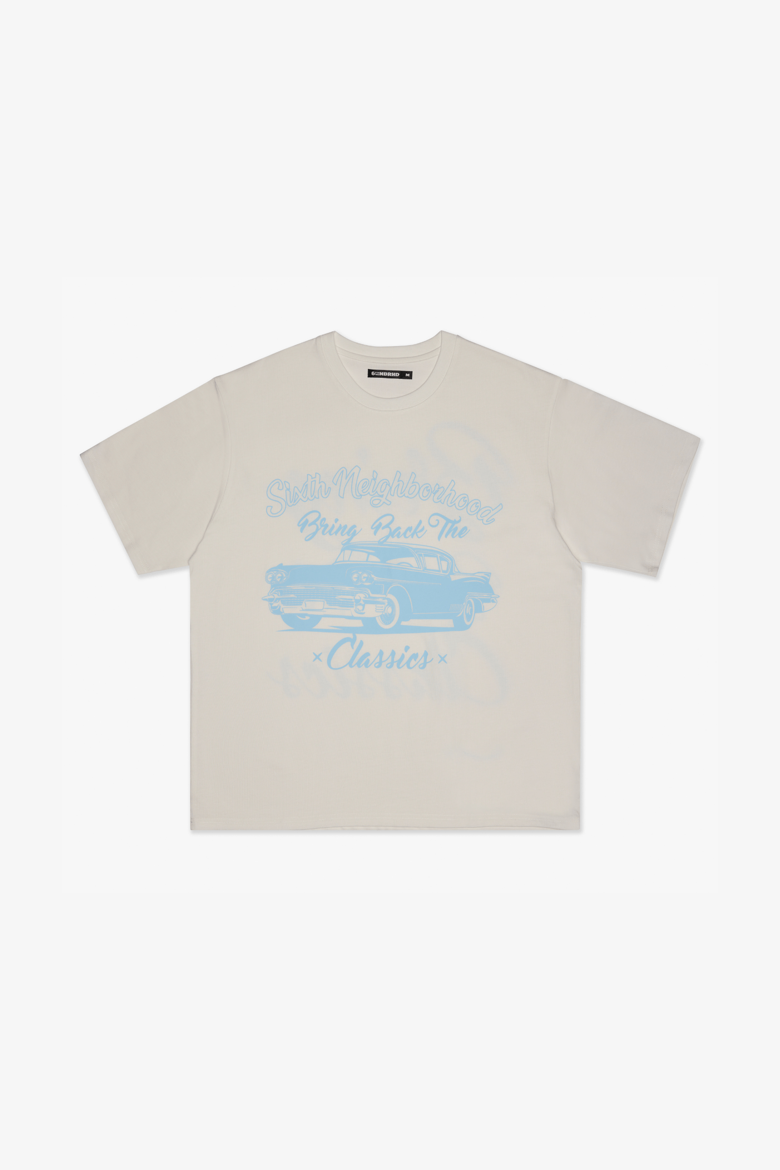 "CLASSIC IS BACK" TEE - WHITE