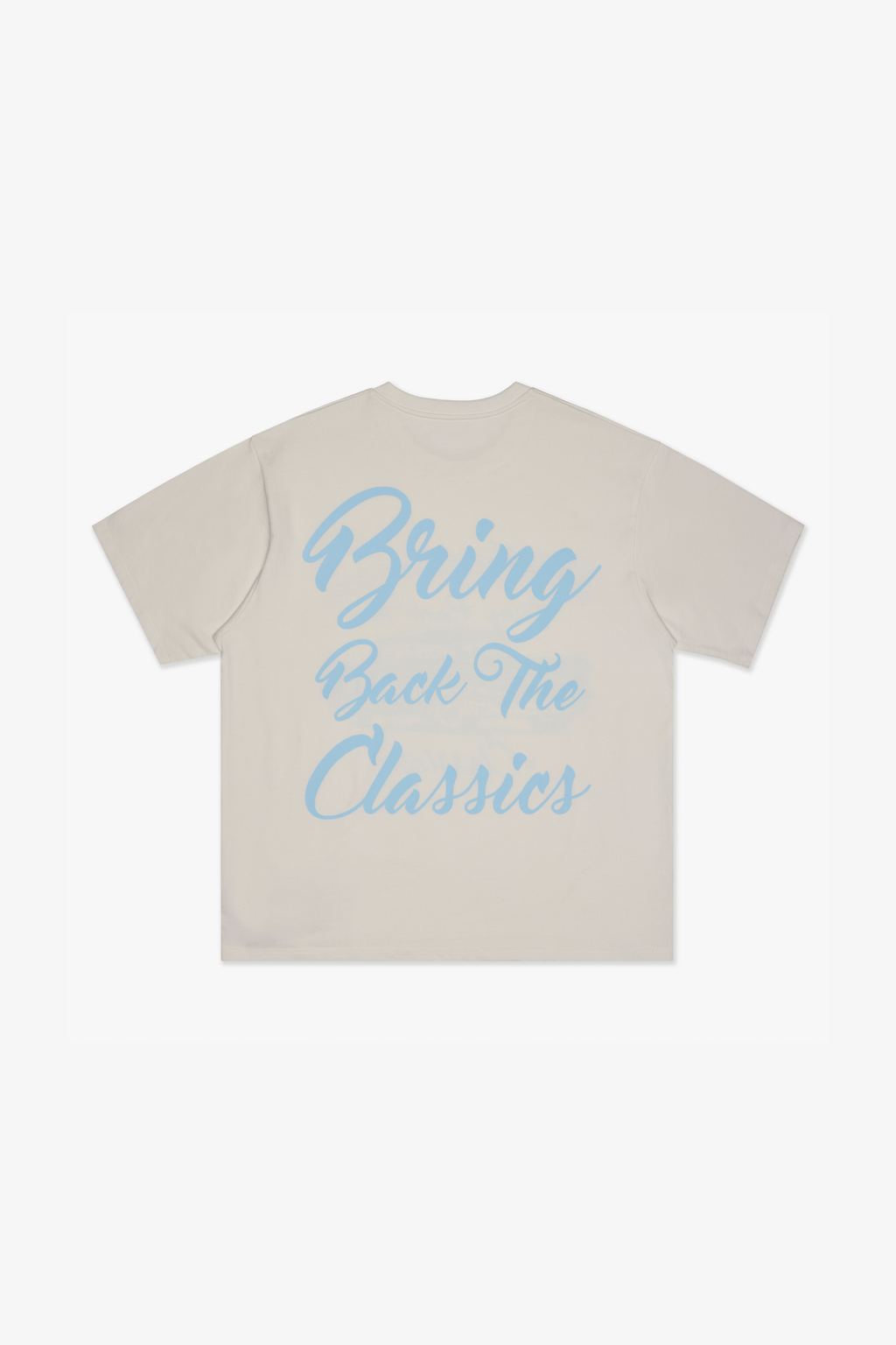 "CLASSIC IS BACK" TEE - WHITE