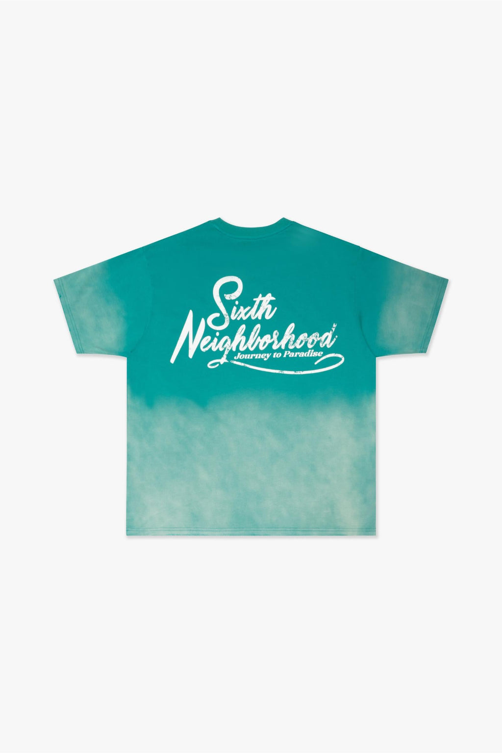 "PARADISE" TEE - AQUA