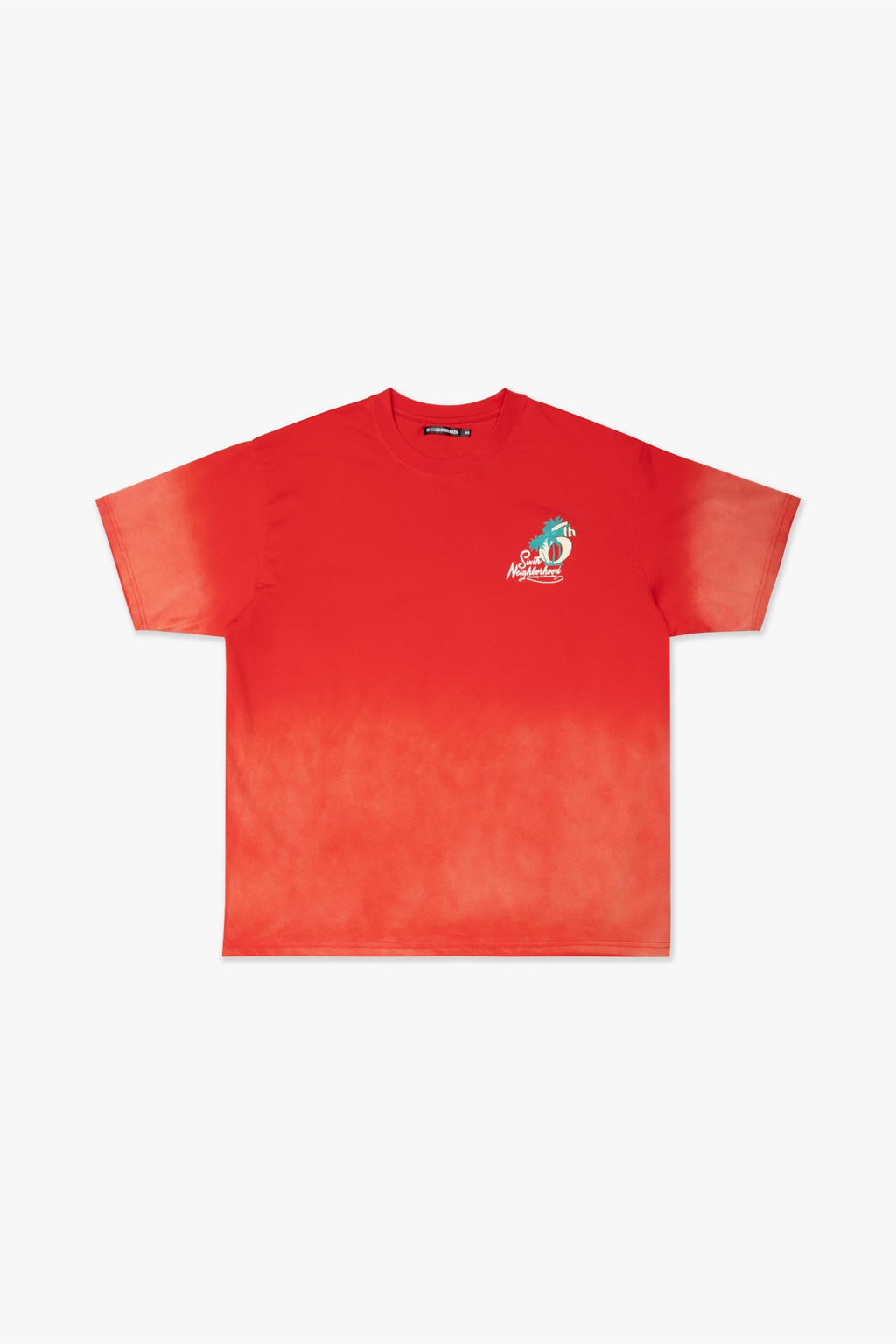 "PARADISE" TEE - RED