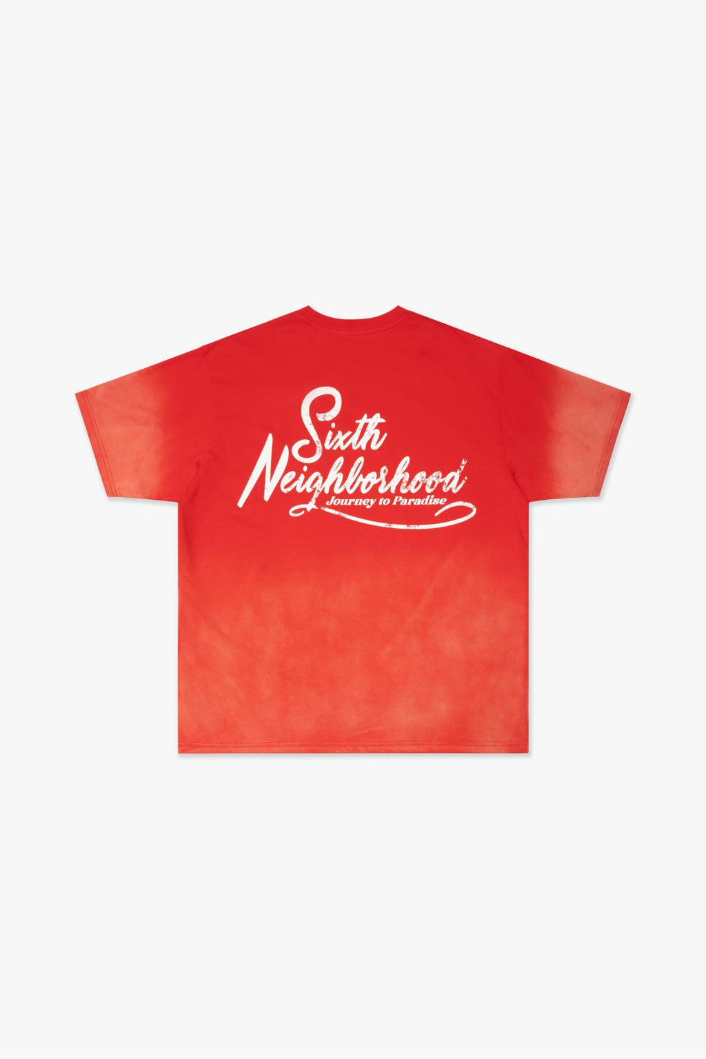 "PARADISE" TEE - RED