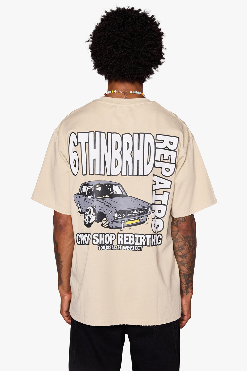 "HIGH OCTANE" TEE CREAM