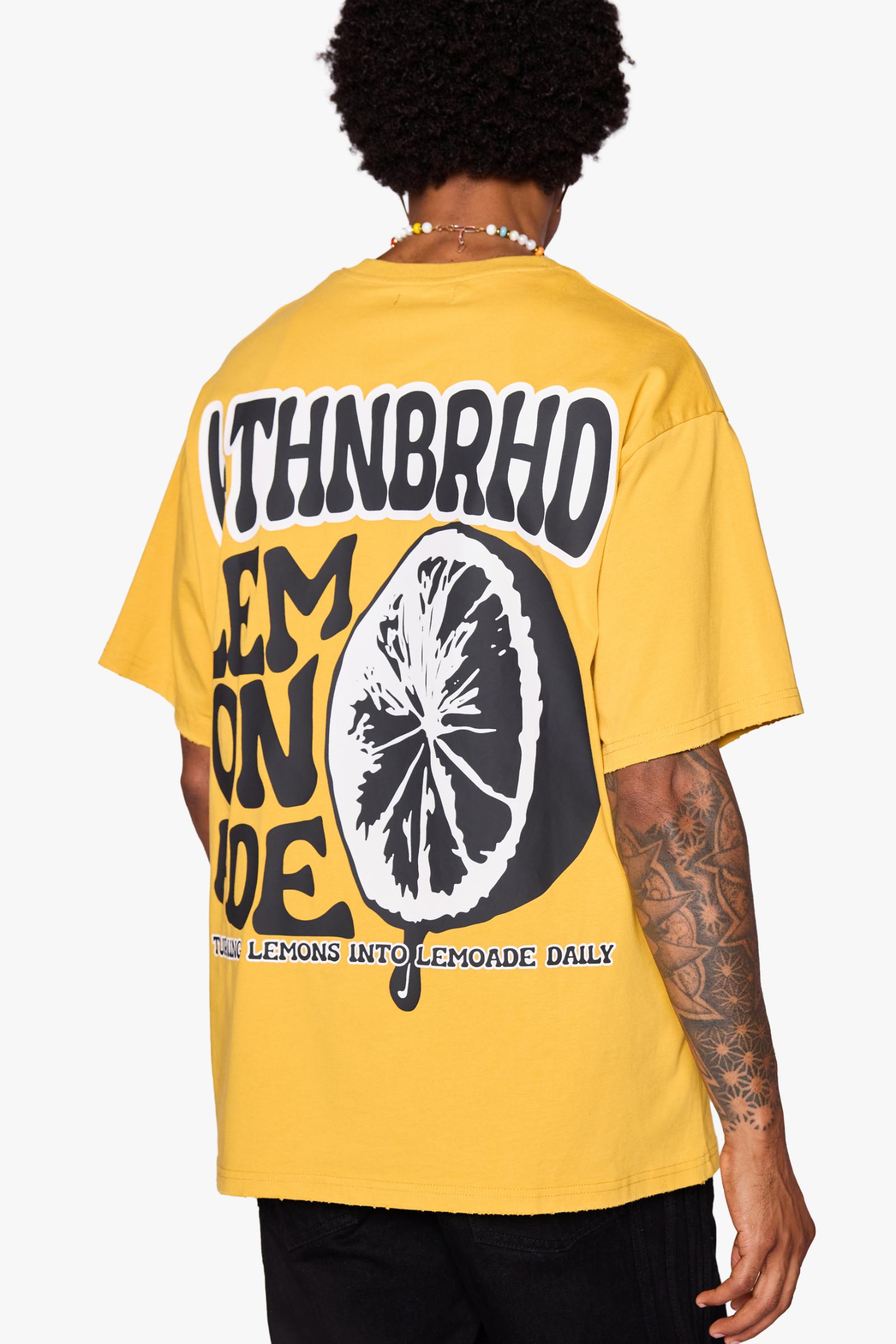 "LEMONHEAD" TEE YELLOW
