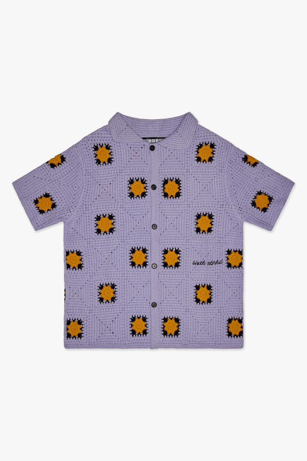 "BAZZAR" KNIT WOVEN - PURPLE
