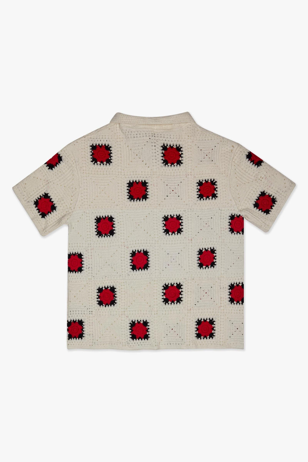 "BAZZAR" KNIT WOVEN - CREAM - BLACK