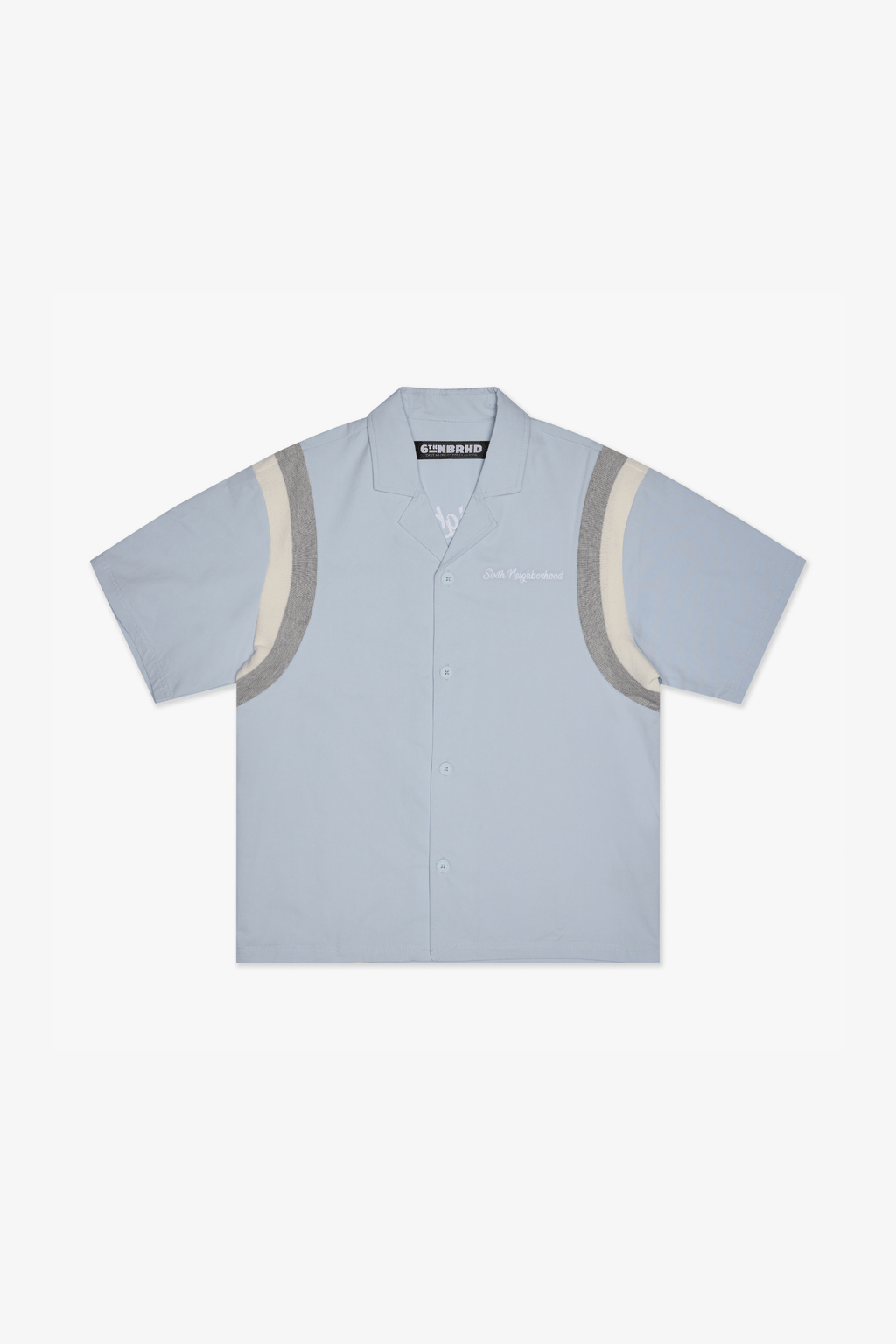 "IN MY LANE"  WOVEN - BLUE