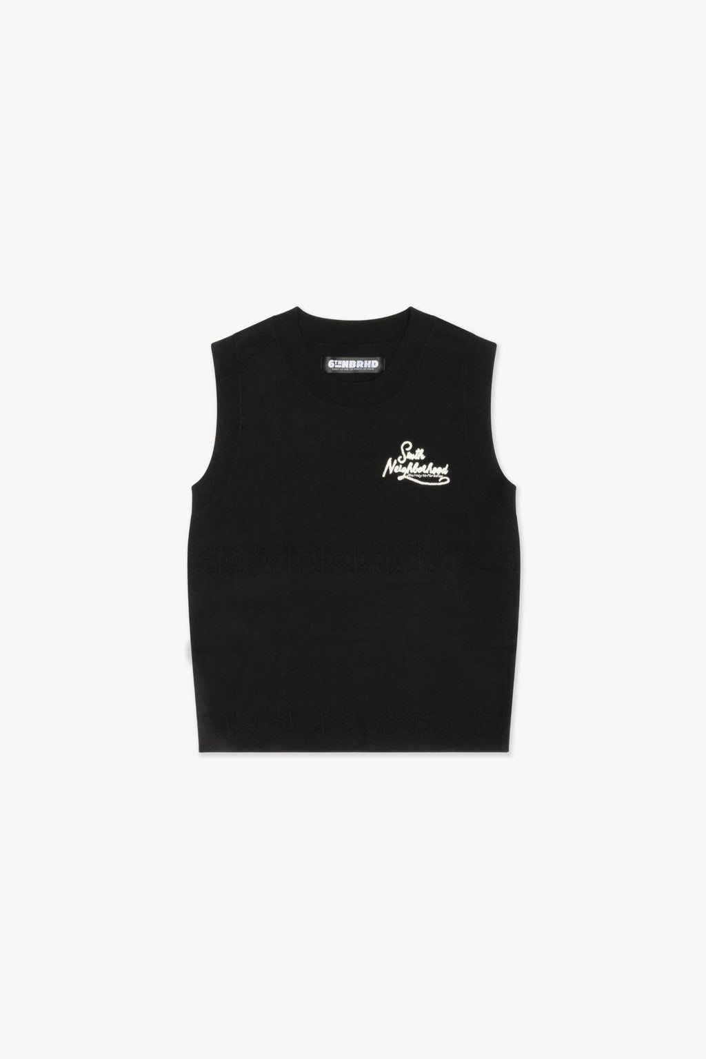 "REEF" SLEEVELESS - BLACK