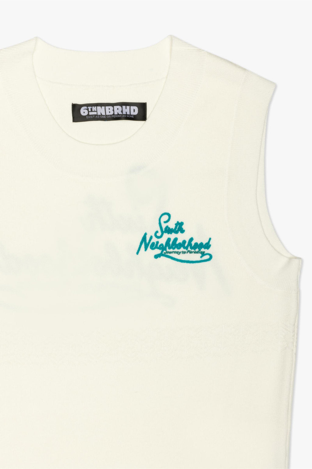 "REEF" SLEEVELESS - CREAM