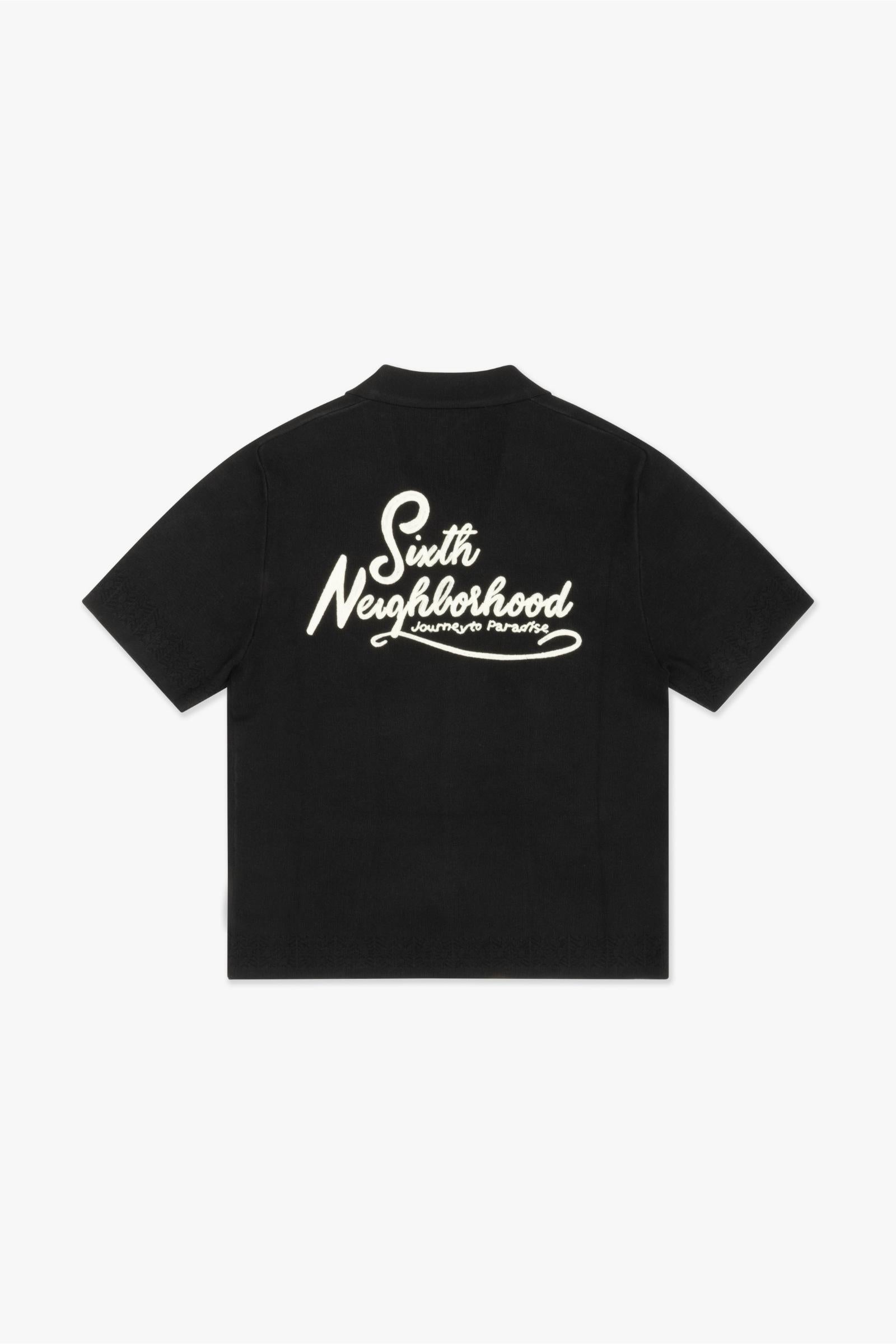 "TROPICS" - T-SHIRT BLACK