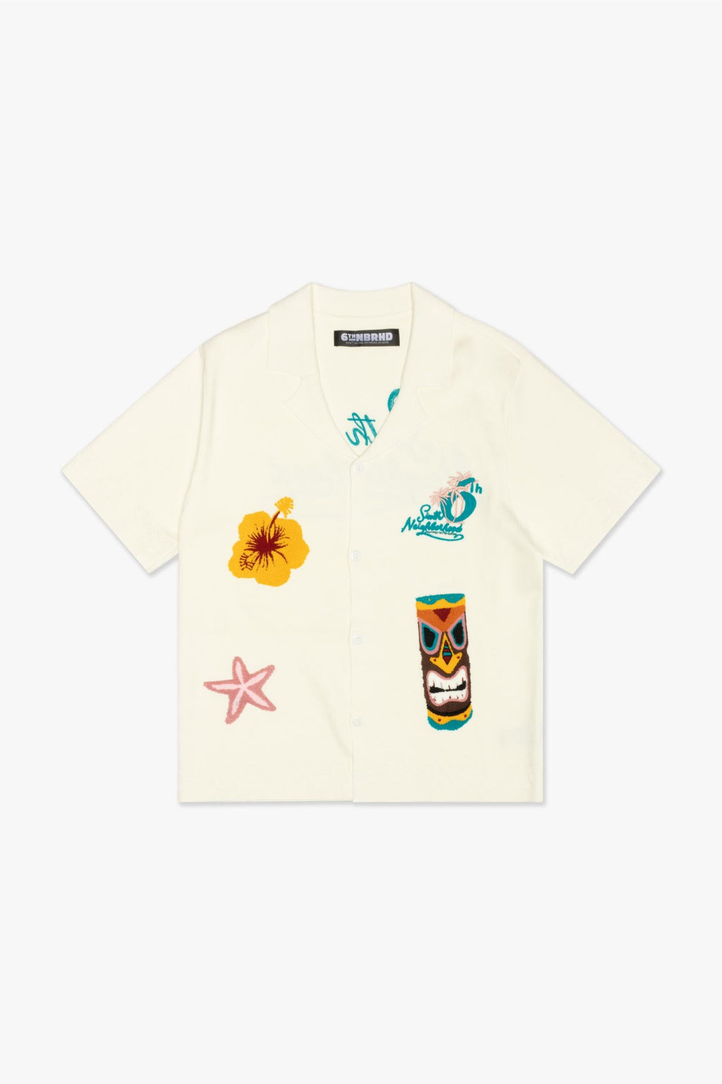 "TROPICS" - T-SHIRT CREAM