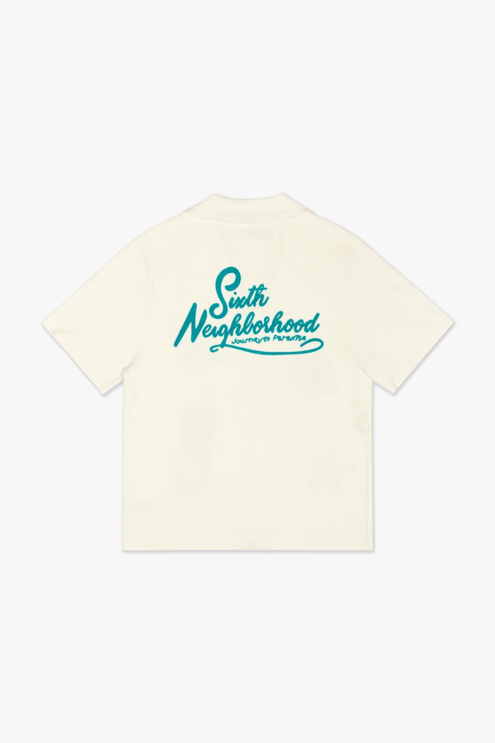 "TROPICS" - T-SHIRT CREAM