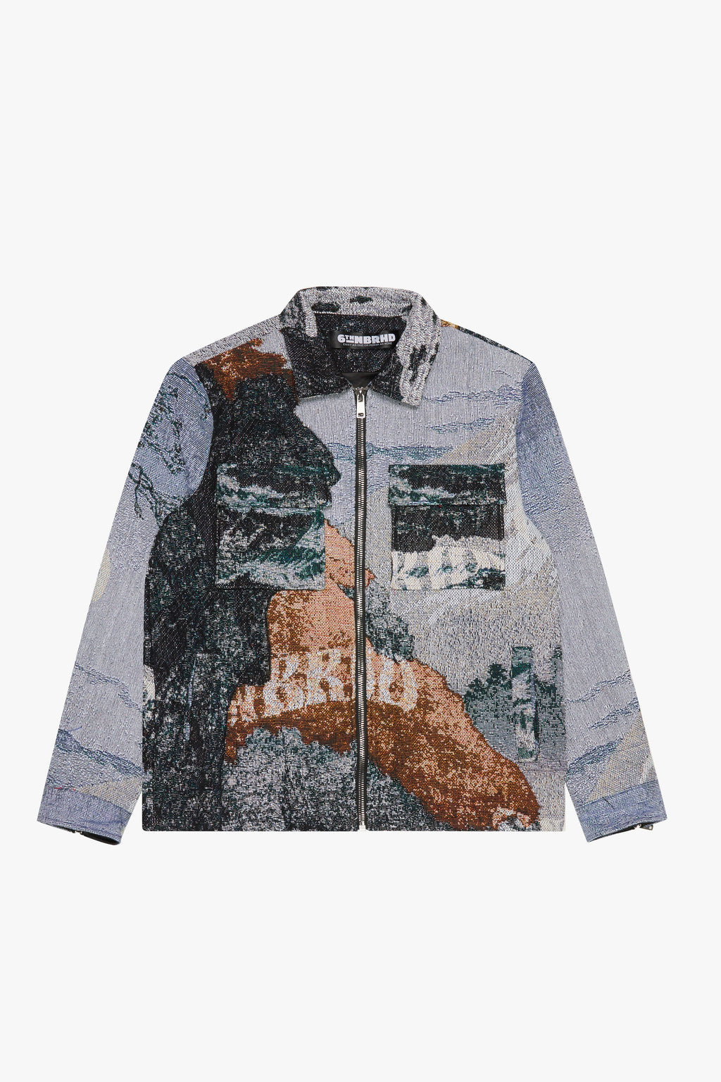 6thNBRHD JACKET "AVALANCHE" BLUE MULTI