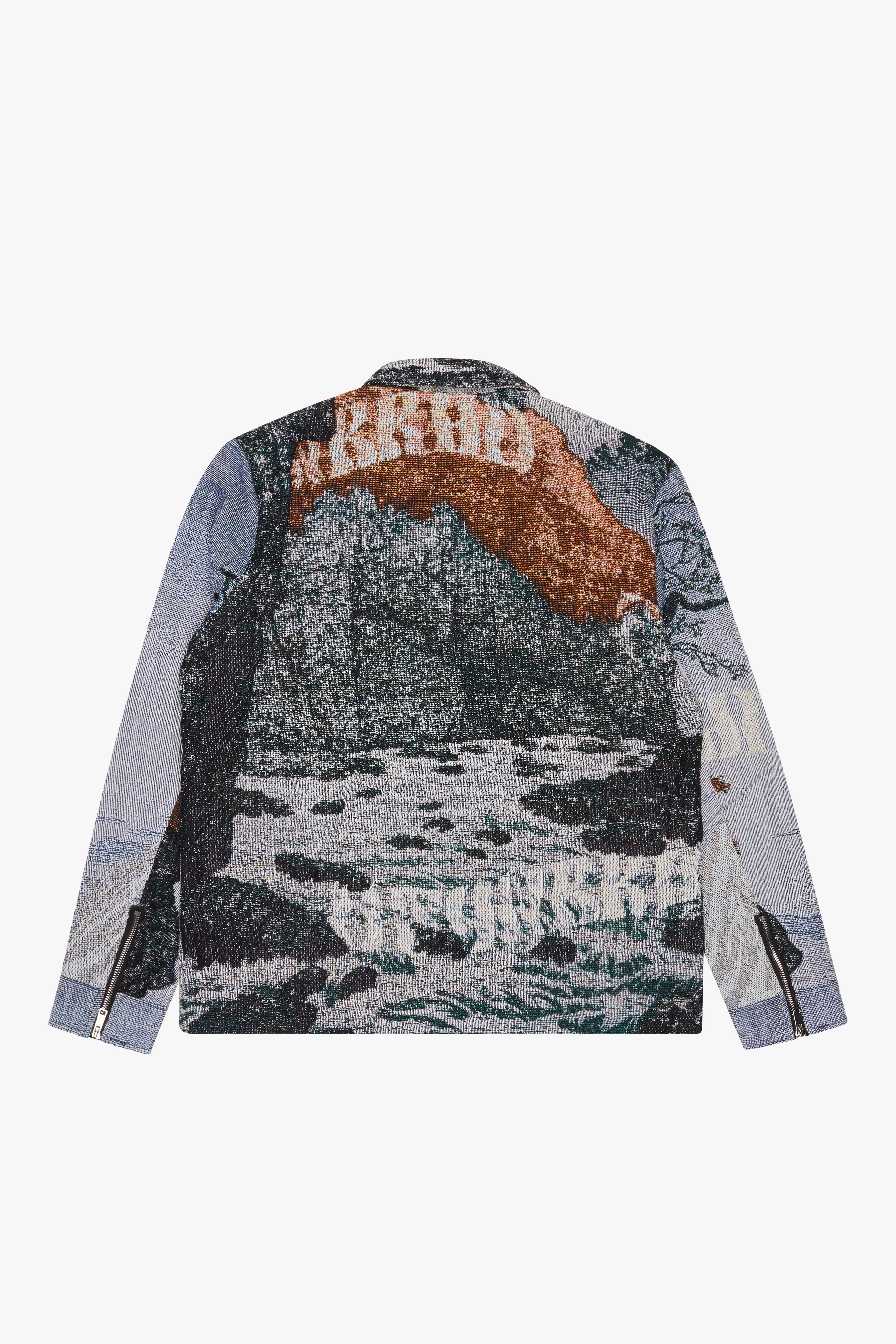 6thNBRHD JACKET "AVALANCHE" BLUE MULTI