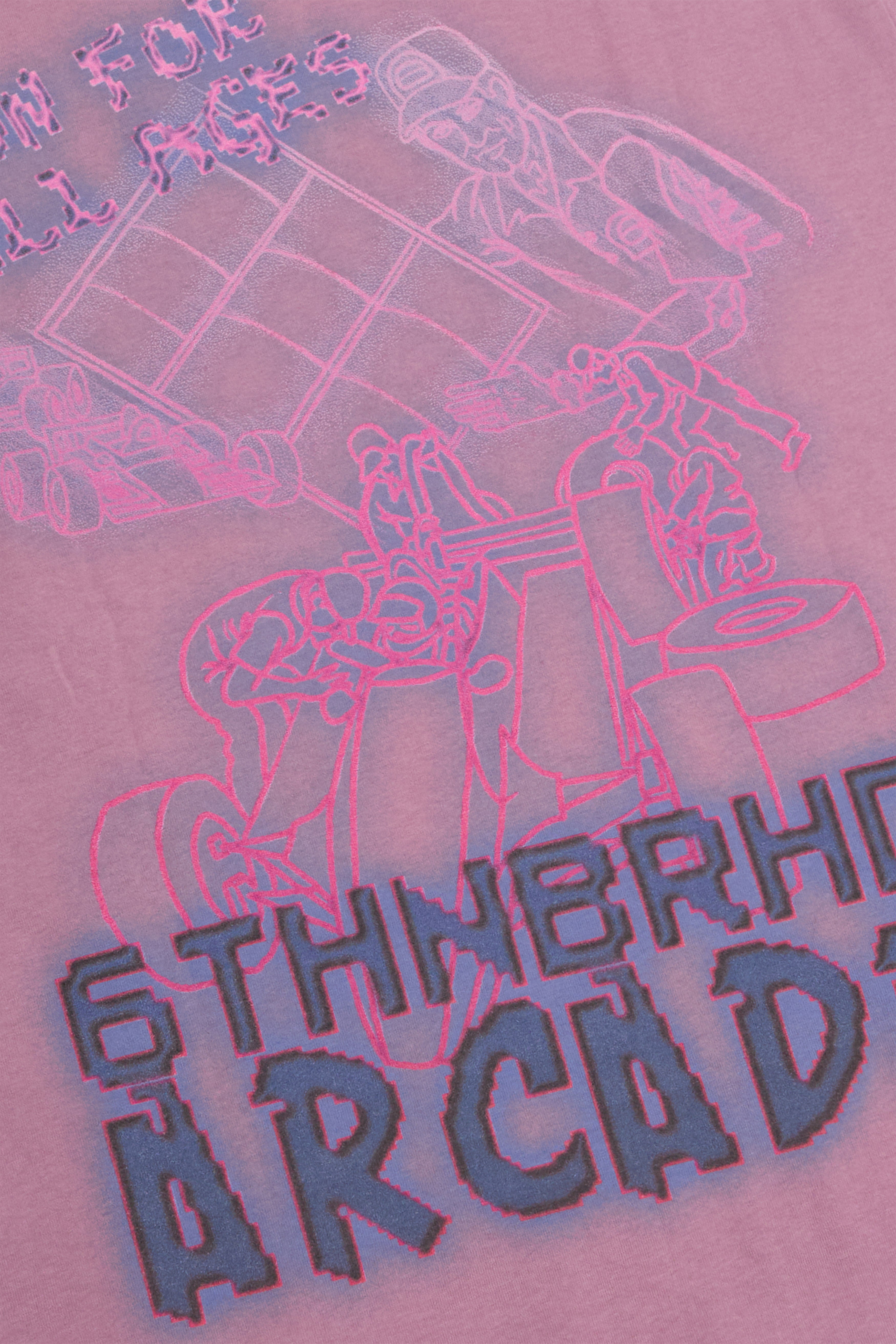 "GAMEOVER" TEE -VIOLET